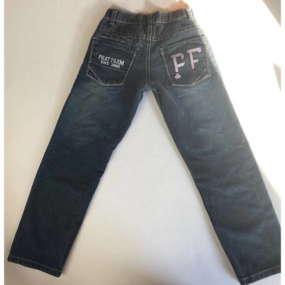 Boys Phat Farm Straight Jeans - Size 10 - Picture 1 of 6